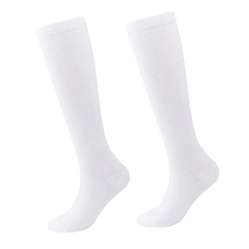 Children s Socks Fashionable Traditional Beer Festival Cotton Blended Calf Length Socks for School Play Parties S белый