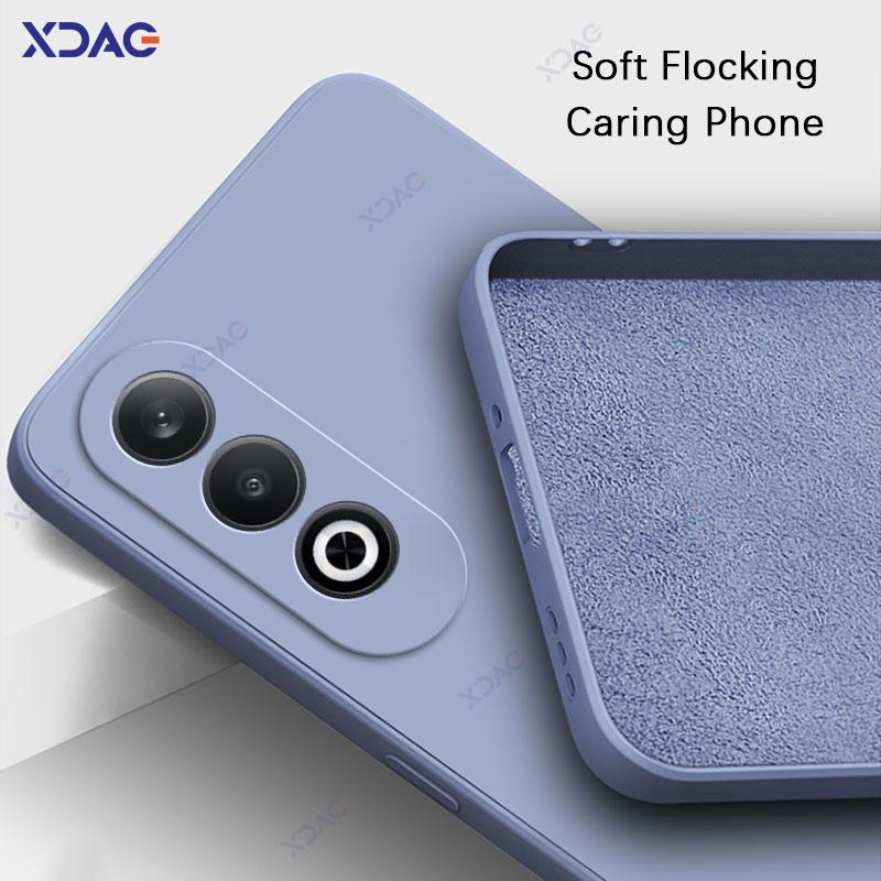 Luxury Phone Cases for OnePlus Nord CE4 Lite CE 4 CE4Lite 5G 360 Soft Square Liquid Silicone Back Cover Anti-fall Coque