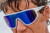 OCEAN KILLY WATER Floating Lightweight UV Detachable Strap White Blue REVO Sunglasses, Organic, Bio-Based, Frame, Protection, & Floater, (Polarized