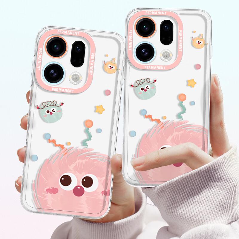 Cartoon Soft Silicone Phone Case for OPPO Find X9/X9 Pro
