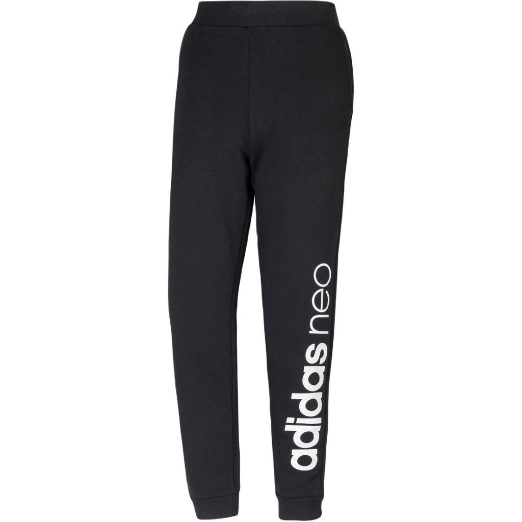 Adidas Neo W Ce Neo Flc Tp Simple Casual Comfortable Fashion Knitted Sports Pants Women Bottoms Black CE3516