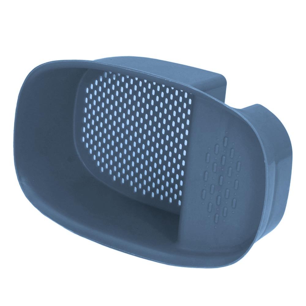 Hanging Hook Sink Drain Basket Saddle Shape Food Strainer Basket Drain Shelf Basket Kitchen
