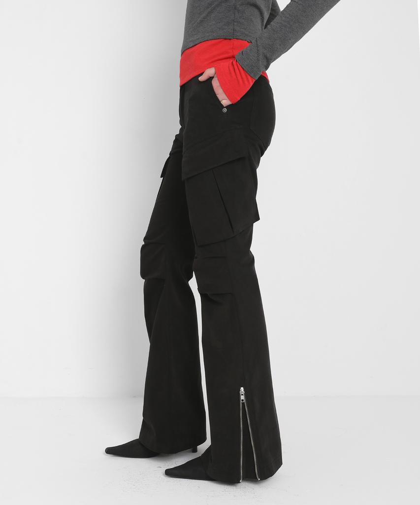 Saendeulig Bootcut Cargo Pants_Black