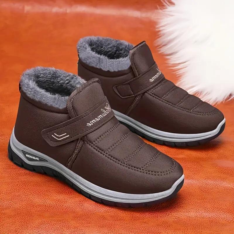 Women's Winter Thick Warm Snow Boots Non-slip And Wear-resistant Boots Fashionable And Versatile Outdoor Shoes