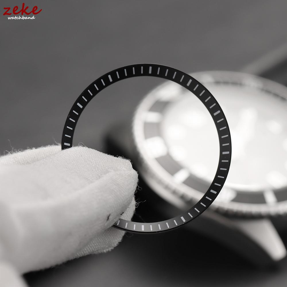 27.5mm*31mm Watch Dial Circle Plate for NH35/36 4R 6R Skeleton Movement Hollow Dial RIng for Seiko SKX007/009 Watch Accessories