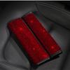2 Pack Crystal Rhinestone Car Seat Belt Cover Auto Should Padding Protector Diamond Car Interior Accessories For Women Girls