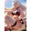 Tisk Lisa Genshin Impact Nude 3D Sexy Anime Girl Art Plakáty HD Wall Art Obraz na plátně Obývací pokoj Home Decor Picture