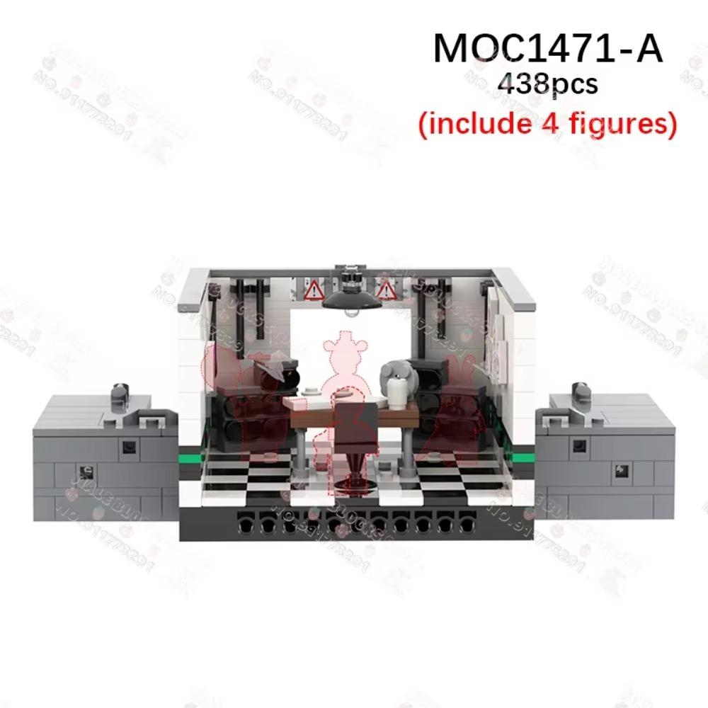 

Творчество MOC Игра Midnight Bear Строительные блоки DIY Horror Action Фигурки Сцены Архитектура Модели Сборка Игрушки Для Детей