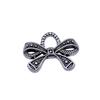 Pendants Bow With Crown Charms For Princess Themed Jewelry Making Alloy