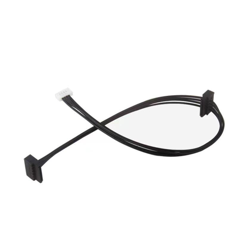 Cable for Acer AXC Motherboard SATA Hard Drive Power Supply Cable 1 to 2 Small 6Pin to SATA Cord OD 2.1mm 18AWG Pure Copper Line