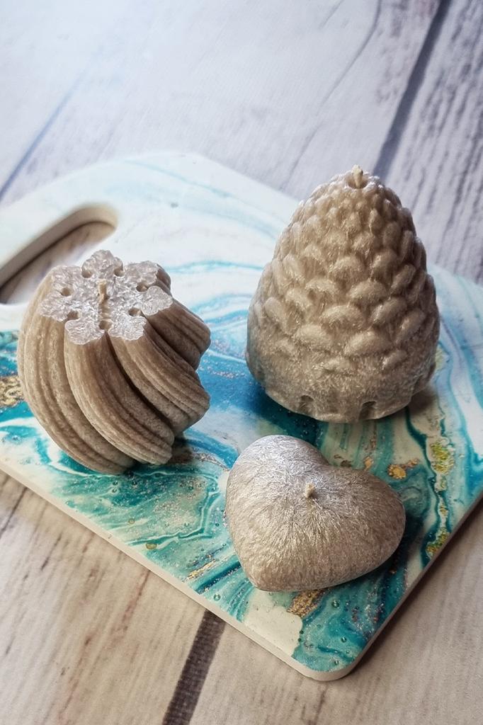 Handmade Aroma Candles Winter, Handmade Candle Gift Set NWN-127 NeedleWoman   Scandinavian Snowflake (76681019)