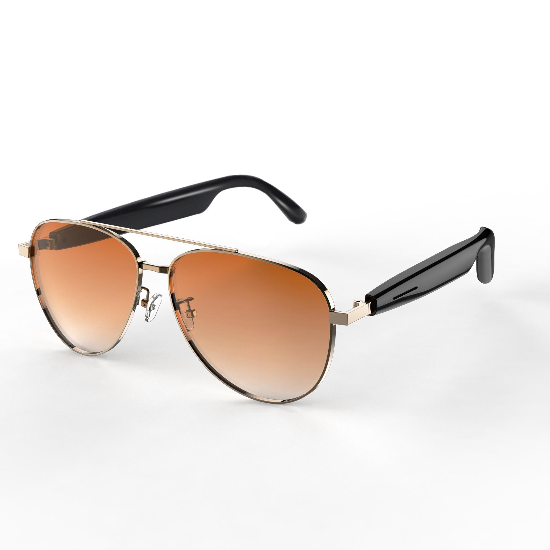 Умные солнцезащитные очки Aviator AI Bluetooth с магнитной зарядкой