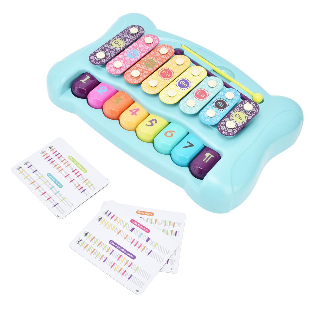 Baby Piano Xylophone Toy Multicolored Keyboard Musical Xylophone Piano Educational Instruments for