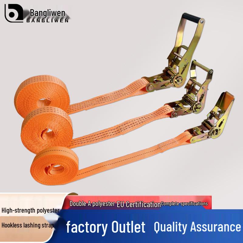 Polyester Hookless Lashing Strap for Cargo Securing