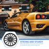14 Inch Automotive Wheel Hub Covers Decorative Rim Cap Heavy Duty Impact Resistant Protects Against Debris Splash