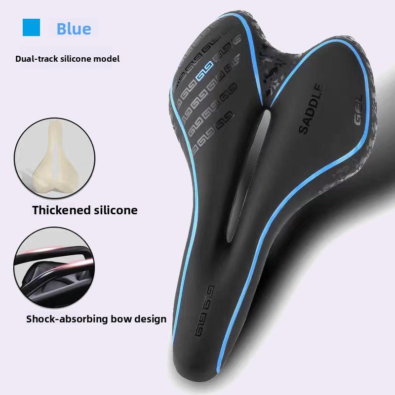 Super Soft Comfortable Bicycle Seat Cushion Accessory for Road Bike Ventilation Function Bike Accessory Mountain Bikes Seat