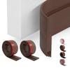 Self-adhesive Draught Excluder Silicone Door Draft Stopper Door Bottom Sealing Strip  Living Room