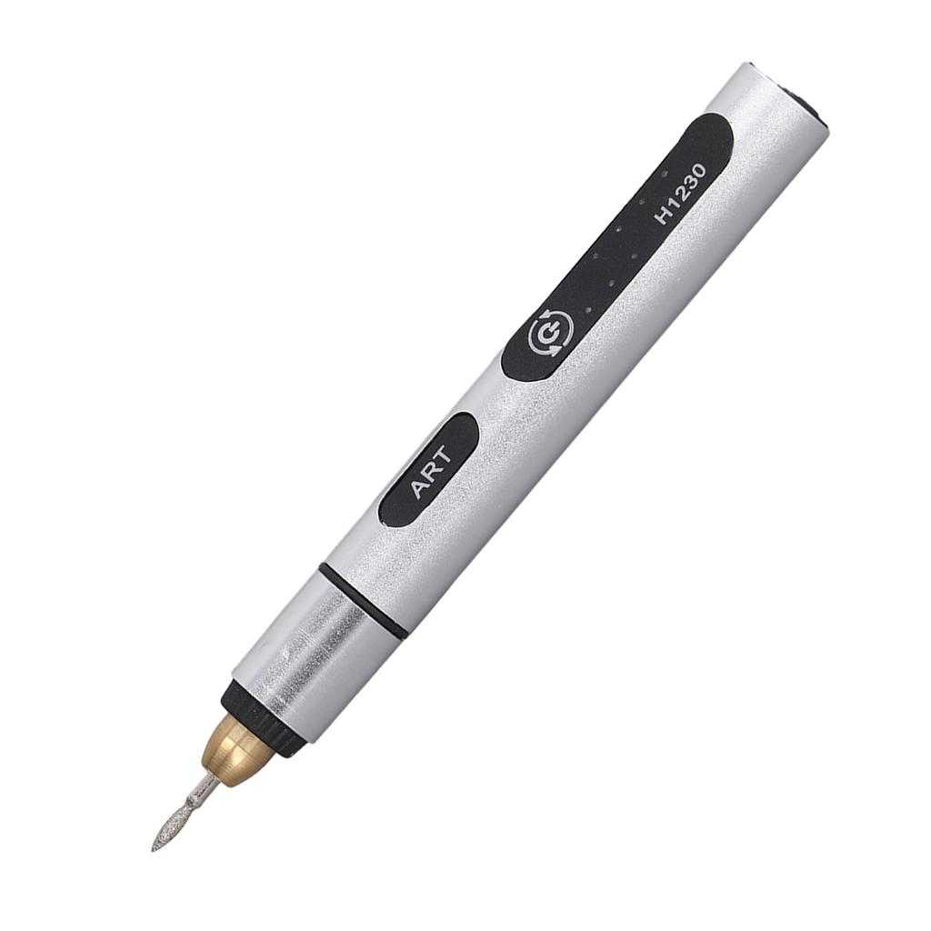 Mini Grinder Pen Rechargeable CW CCW 3 Speeds Electric Rotary Grinding Tool Built In Battery