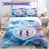 3pcs Duvet Cover Set (1*Duvet Cover + 2*Pillowcase, Without Core), AS Monaco Print Soft All‑Season Bedding Set, Home Bedroom Decor Gift
