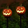Solar Pumpkin Light for Halloween: Outdoor Garden & Courtyard Decoration