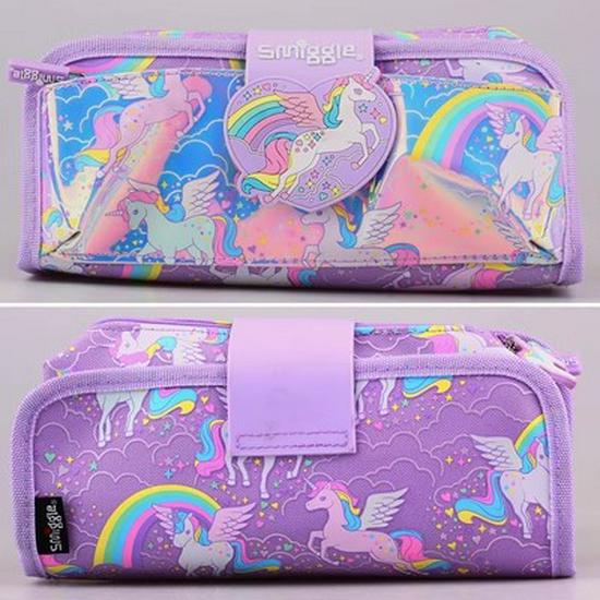 Smiggle Australia Large Cartoon Pencil Case for Primary & Secondary Students