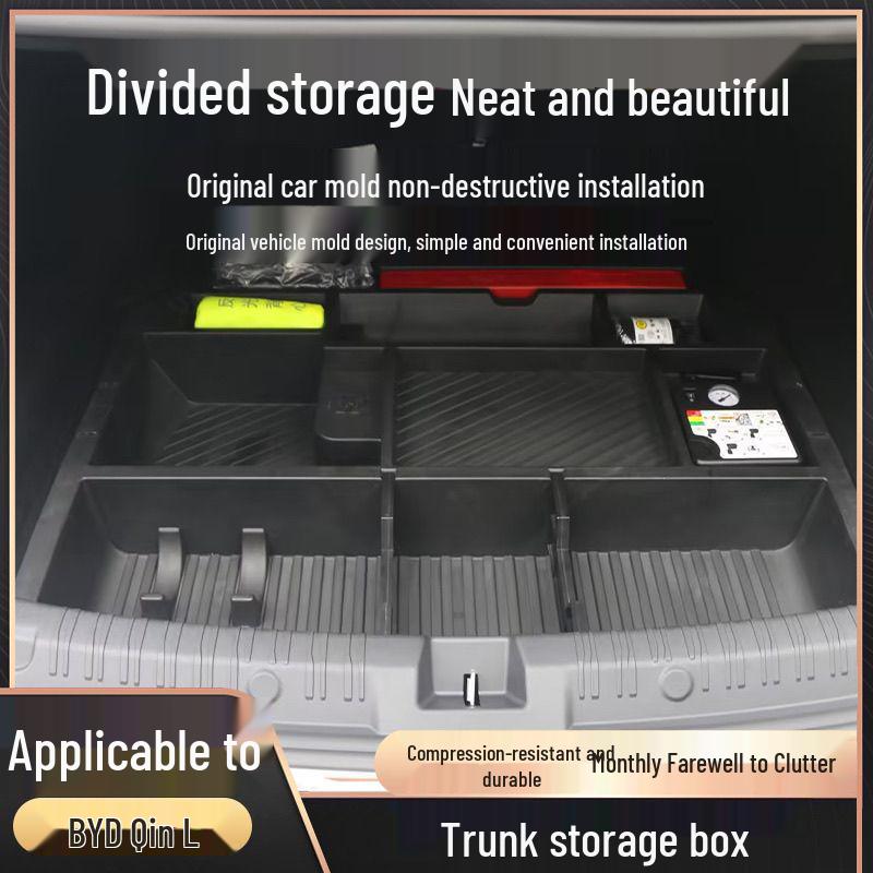 BYD Qin L DM-i Trunk Storage Box for 24 Mods