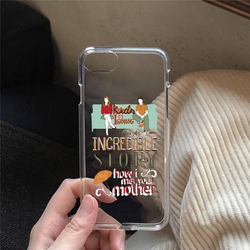 America sitcom how i met your mother himym quotes Phone Case for iPhone 11 12 13 mini pro XS MAX 8 7 6 6S Plus X 5S SE 2020 XR