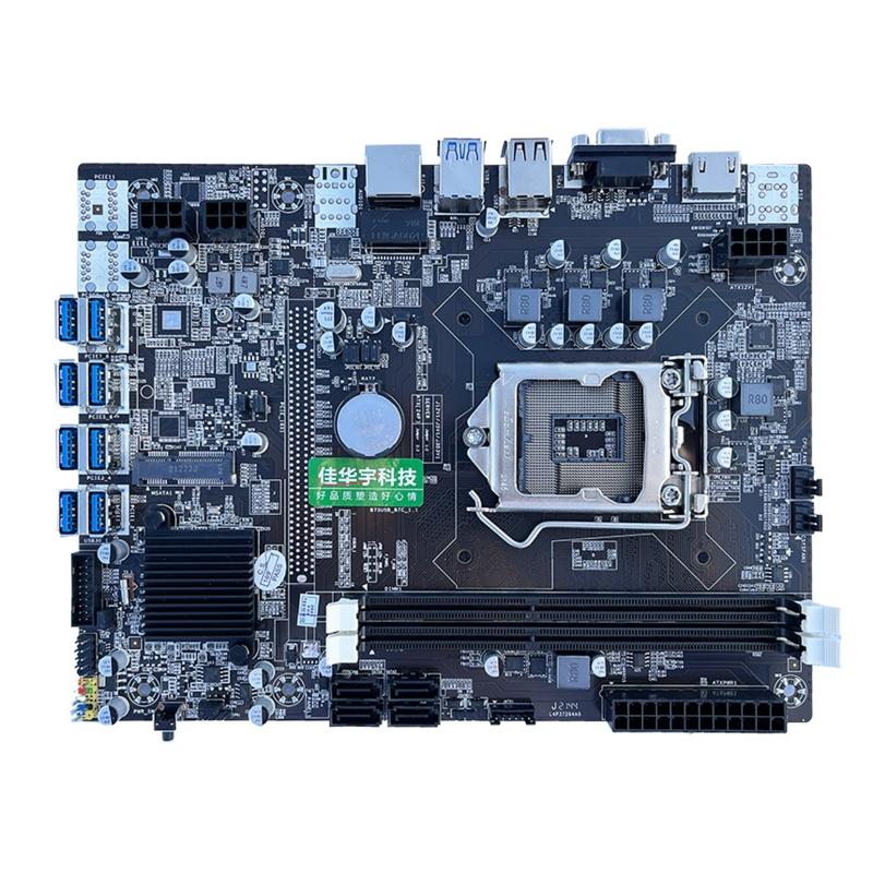

B75 ng Motherboard 8 CIE to USB3.0 GPU Slot LGA1155 CPU Support DDR3 Dimm ng Motherboard