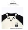 Girls' Cat-Themed Baseball Jacket - 2025 Spring/Autumn Casual Children's Top