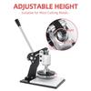 1pc manual & professional leather stamping punch machine, suitable for pressing metal knife molds& knife molds with wooden board