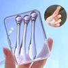 3pcs Diy Cream Scoop Eye Ball Massage Stick Multifunctional Eye Cream Mask Scoop Sub-package Small Scoop Face Applicator