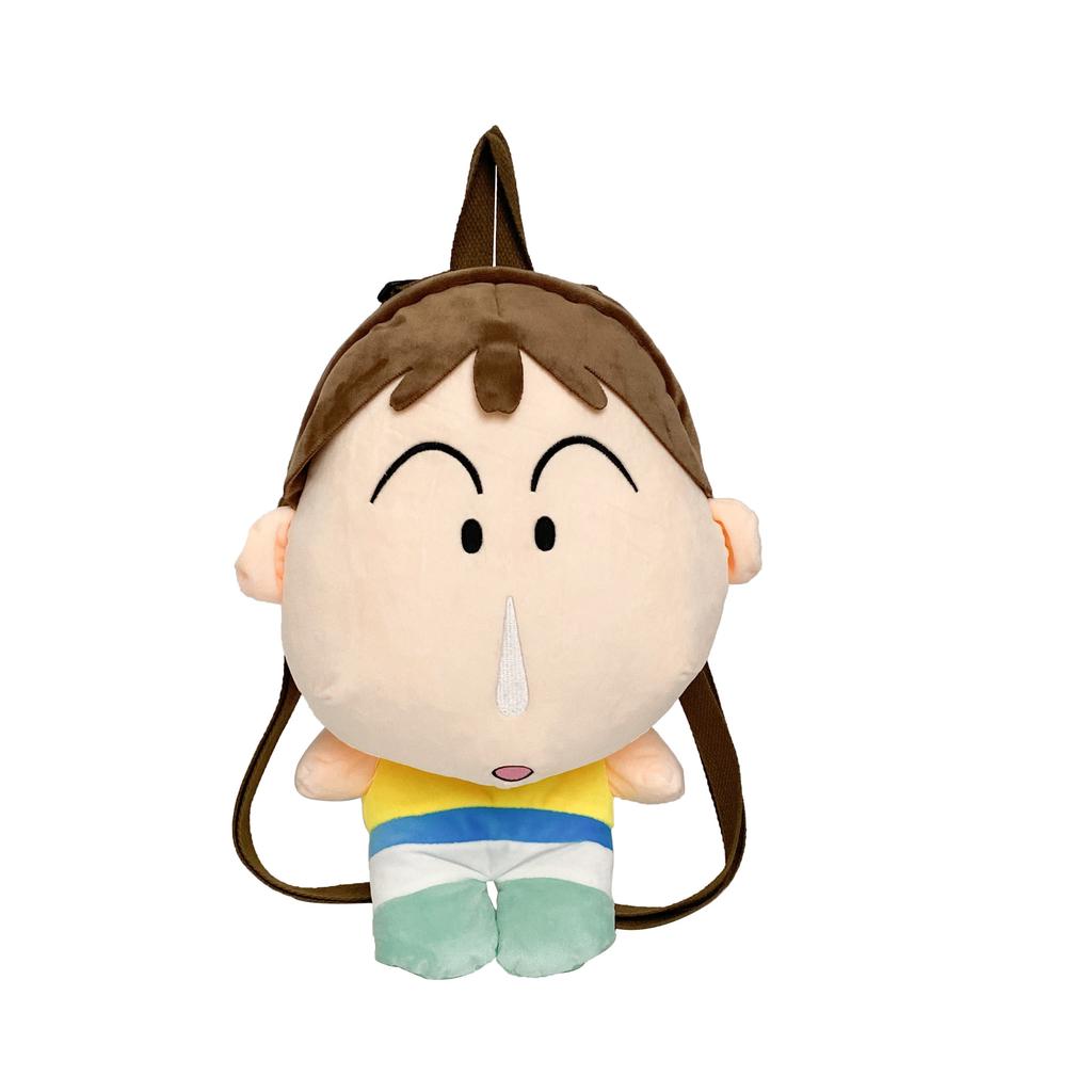 Chan Crayon Shin Shiro And Boochan Ugly And Cute Plush Backpack For Daily Use