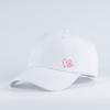 MLFO Double Pink Heart Print Baseball Cap Lightweight, Breathable, Sweet & Stylish Unisex Y2K Couple's Hat