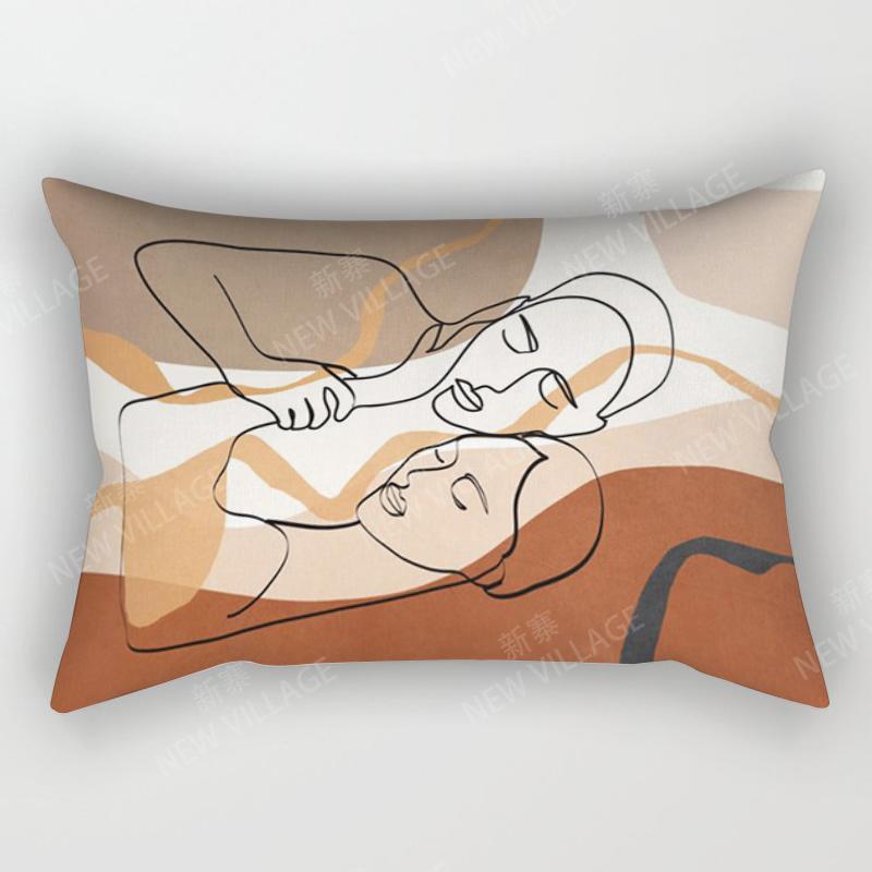 Nordic fall home decor 30*50 throw pillow cover sofa modern abstract geometric boho living room Cushion cover 50x70 30x50 40x60