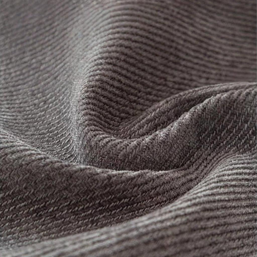 Classic Wider Binding Twill Chenille Sofa Slipcover Universal Fit Non-Slip, Pet-Friendly Couch Cover For All Seasons Yarn-Dyed