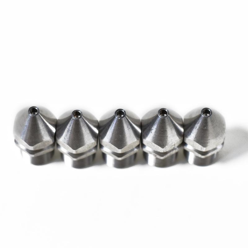 Water Mouse Cleaning Nozzle High Pressure Pipe Cleaning Nozzle Male Thread Pipe Dredge Spray Head