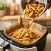 PAPER AIRFRYER BAKING LINERS LARGE SET 250 pcs 20×20 CM
