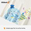 QQ DUCK Boys' Cartoon Elephant Short Sleeve Polo T-Shirt