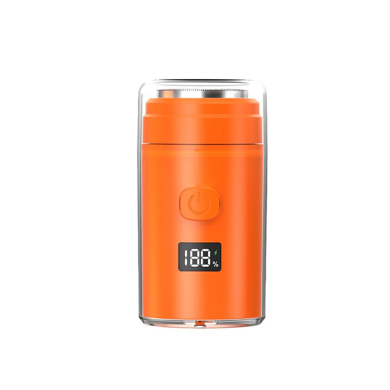 New Small Steel Cannon Mini Electric Shaver Body Washing Mute Portable Charging