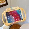 Cartoon Butter Handle iPad 11 Protective Case for Air 5, 4, Mini 6, 7 & 9th Gen - Drop-proof Silicone Cover