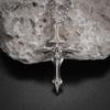 Street Dark Retro Bone Cross Jewelry Pendant Necklace