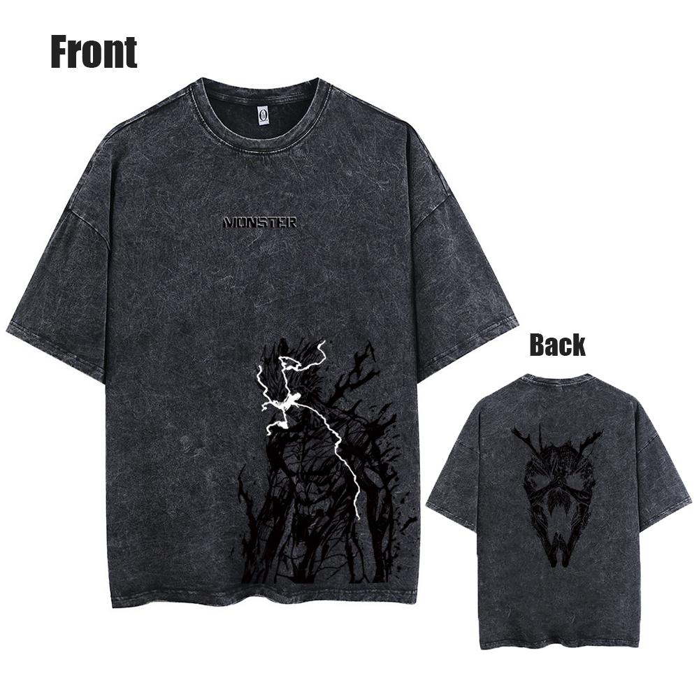 

Anime One Punch Unisex Saitama Graphic Tshirt Unisex Unisexga Oversized Tshirts Washed Cotton T Shirt Harajuku Unisex Vintage Vintage Top S