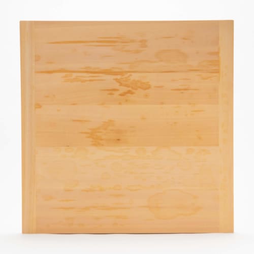 Endo Shoji TKG Square Steamer Lid, Natural Sawara Wood (39cm), 480mm W x 480mm D, 1.2kg Weight, Professional/Commercial Use, WSI06039