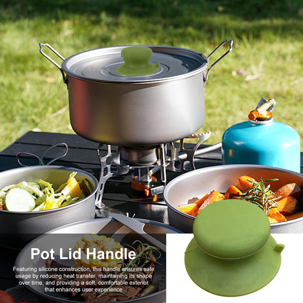 Silicone Pot Lid Knob Universal Replacement Handle Kitchen Cookware Covers For Pan Lid Kitchenware Accessories