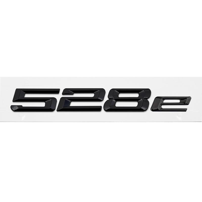 ABS Auto Kofferraum Heck Buchstaben Logo Plakette Emblem Aufkleber für BMW 5er Serie 520e 525e 528e 530e 535e 540e 550e E39 E60 E61 F10 F11 G30