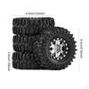 Tires Replace Parts High Performance Professional Supplies Lightweight DIY Accessory for 1:18 -18