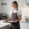 Men Women Apron Waterproof Kitchen with Pockets Chef Cooking for Women Heavy Duty Utility Cross Back Work Barista Gardening Painting Craft