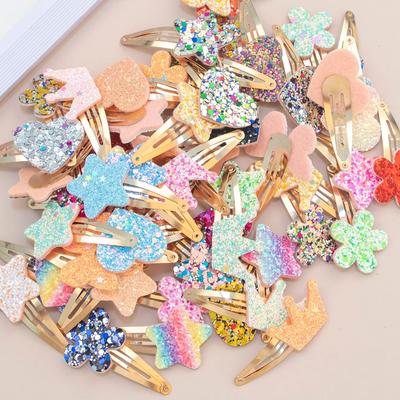 10/20/30 Stück Mädchen Süße Stern Haarspangen Kinder Lieblich Herz Blume Krone Haarnadeln Stirnband Haarspangen Kinder Haarschmuck