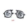 For Toyota RAV4 2009 2010 2011 2012 2013 Front Bumper Fog Light Daytime Running Lamp Frame Trim Cover Hood Foglight
