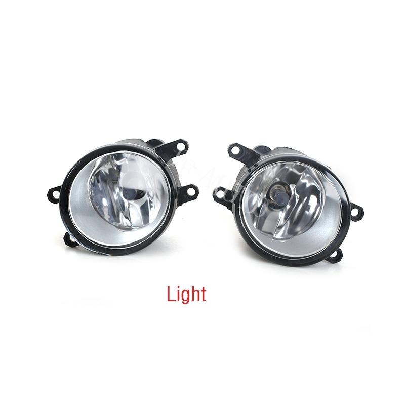 For Toyota RAV4 2009 2010 2011 2012 2013 Front Bumper Fog Light Daytime Running Lamp Frame Trim Cover Hood Foglight